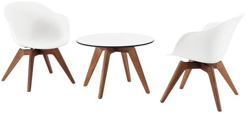 Moderner Couchtisch - ADELAIDE - BoConcept - Holz / Laminat / rund