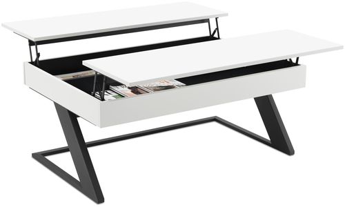 Moderner Couchtisch - GRANVILLE - BoConcept - MDF / Stahl / rechteckig