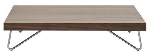Moderner Couchtisch - LUGO - BoConcept - MDF / Stahl / rechteckig