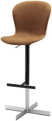Moderner Barstuhl - ADELAIDE - BoConcept - für den Innenraum / Stoff / Leder