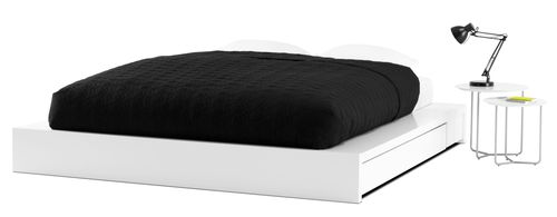 Doppelbett - LIMO - BoConcept - modern / Kopfteil / mit Nachttisch