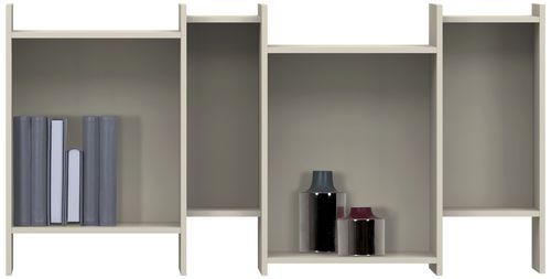Modul-Bücherregal - COMO - BoConcept - wandmontiert / modern / Holz