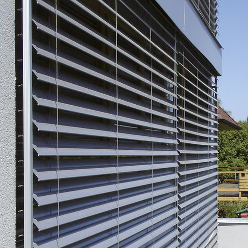 Aluminium-Sonnenschutzlamelle - BSO - BANDALUX - für Fassaden / für Fenster / horizontal