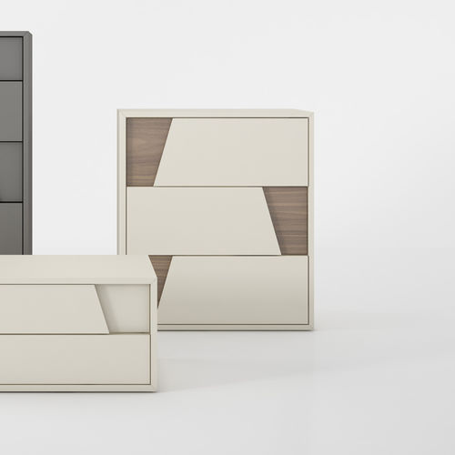 Moderne Kommode - Diagonal - MUEBLES MESEGUE, S.A. - Holz / rechteckig / individuell gestaltbar