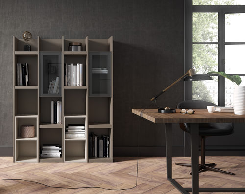 Modul-Bücherregal - S&Iacute;NTESIS - MUEBLES MESEGUE, S.A. - modern / für Büro / für Bibliotheken