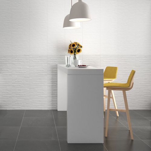 Keramikfliesen - ALBAR - SALONI CERAMICA - poliert / Relief / für den Innenraum
