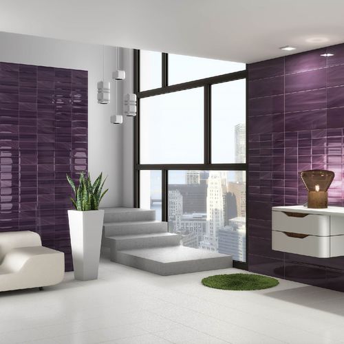 Keramikfliesen - VETRO  - SALONI CERAMICA - Hochglanz / für den Innenraum / Wand