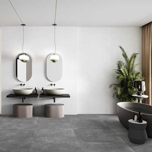 Feinsteinzeugfliesen - ABSOLUTE  - SALONI CERAMICA - matt / Relief / für den Innenraum