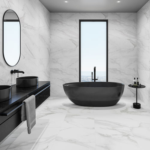 Feinsteinzeugfliesen - ARIA  - SALONI CERAMICA - matt / für den Innenraum / für Badezimmer