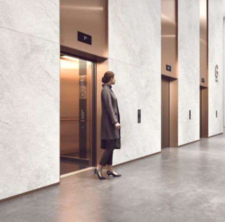 Elektrischer Aufzug - TRANSYS™ DX  LIFTS - KONE - für Krankenhaus / für Tertiärsektor / für Gebäude