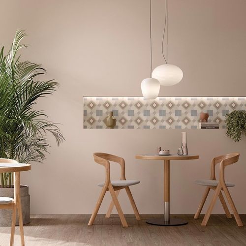 Feinsteinzeugfliesen - ALL AROUND MIX - Abitare La Ceramica - für den Innenraum / für Badezimmer / für Wohnzimmer