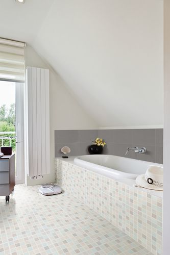 Keramikfliesen - MURANO - Alfagres S.A. - satiniert / für Badezimmer / bodenstehend