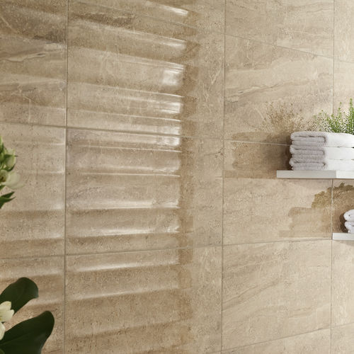 Feinsteinzeugfliesen - GRADUAL RIV. - Ceramiche Ascot SpA - poliert / Relief / Hochglanz