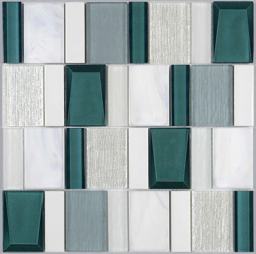 Glasmosaikfliese - CUSTOM ART  - Gong Loon Industries Ltd. - Keramik / texturiert / in Naturoptik