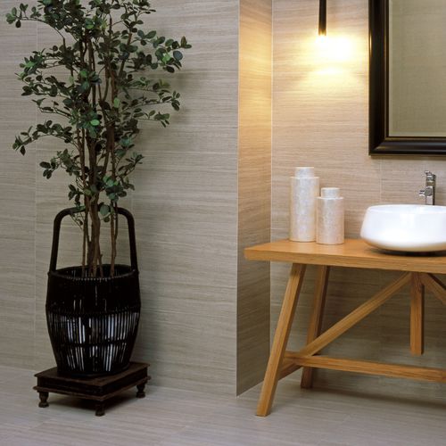 Keramikfliesen - THASSOS TRAVERTINE - Interceramic - für den Innenraum / Wand / bodenstehend