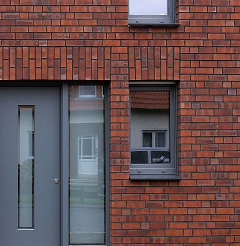 Ziegel für Fassaden - EMDEN - ABC Klinker gruppe - Massiv / rot