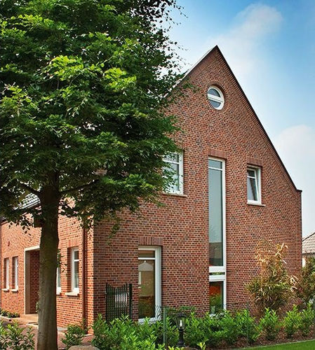 Ziegel für Fassaden - EMSLAND - ABC Klinker gruppe - Massiv / rot