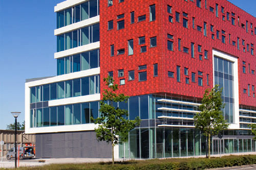 Folie-Fassadenverkleidung - ABC Klinker gruppe - Keramik / glatt