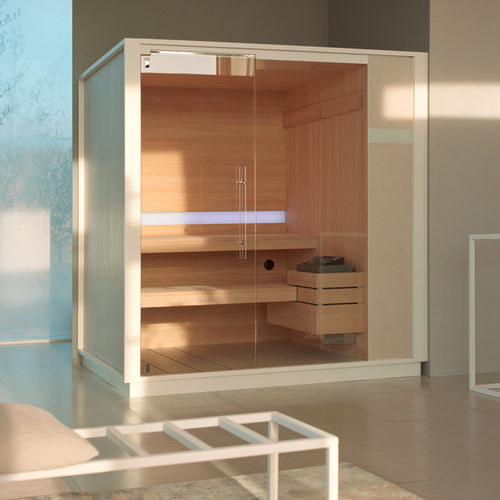 Finnische Sauna - ONE S - EFFEGIBI - für Gewerbegebrauch / Holz / für den Innenbereich