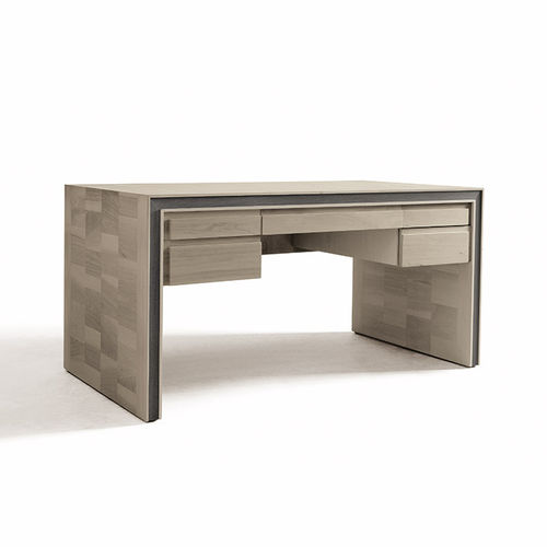 Moderner Schreibtisch - G-626 - Dale Italia - Holz / mit Gestell aus Paneelen