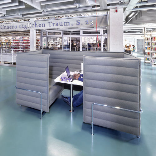 Akustik-Einzelarbeitsplatz - ALCOVE CABIN - vitra USA - Metall / Stahl / MDF