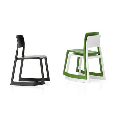 Moderner Besucherstuhl - TIP TON - vitra USA - für den Innenraum / Kunststoff / Gestell aus ABS