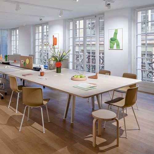 Schreibtisch für Open Space - JOYN 2 - vitra USA - bodenstehend / für 2 Personen / für 2 bis 4 Personen