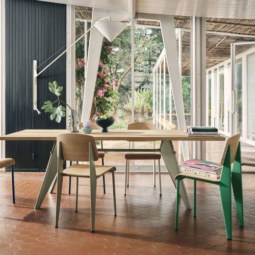 Moderne Wandleuchte - POTENCE - vitra USA - für den Innenraum / pulverbeschichteter Stahl / rund