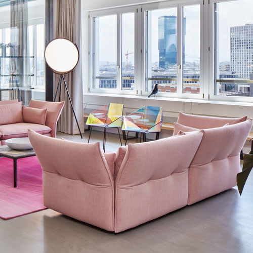 Modernes Sofa - MARIPOSA - vitra USA - Stoff / Polyurethanschaum / Polyurethan