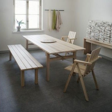 Moderner Tisch - ARKIPELAGO KVP10 - Nikari - Eiche / Esche / rechteckig