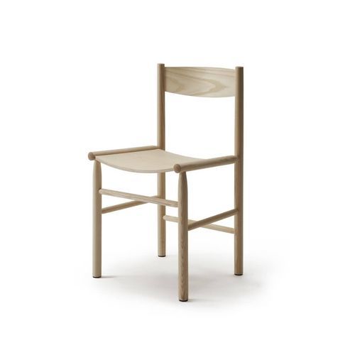 Moderner Esszimmerstuhl - AKADEMIA CHAIR - Nikari - für den Innenraum / Eiche / Esche