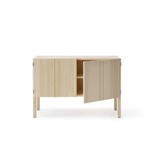 Sideboard mit hohen Beinen - ARKITECTURE KVK3 - Nikari - modern / Eiche / Esche