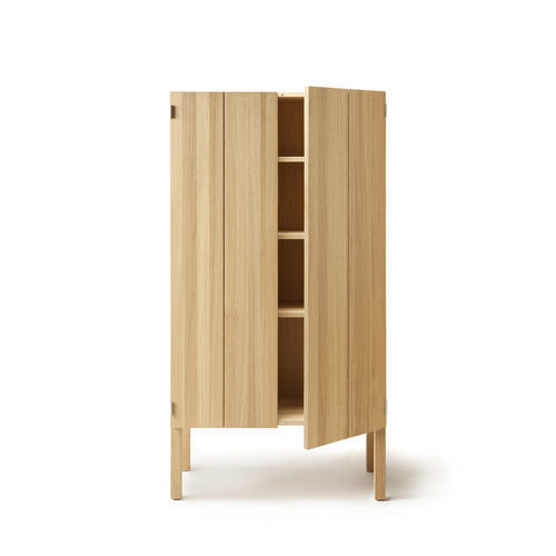 Hohes Sideboard - ARKITECTURE KVK3 - Nikari - modern / Eiche / Esche