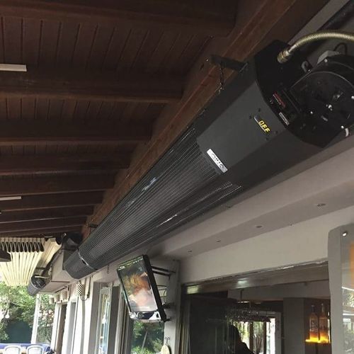 Deckenmontierter Infrarot-Terrassenheizer - MRT CL - Mira Heating Co. Ltd. - wandmontiert / Gas / Infrarot Strahler
