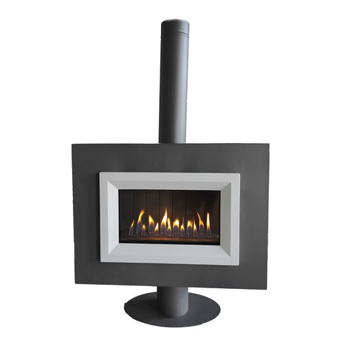 Gaskamin - H10F - Mira Heating Co. Ltd. - freistehend / für Wandmontage / Einseitig
