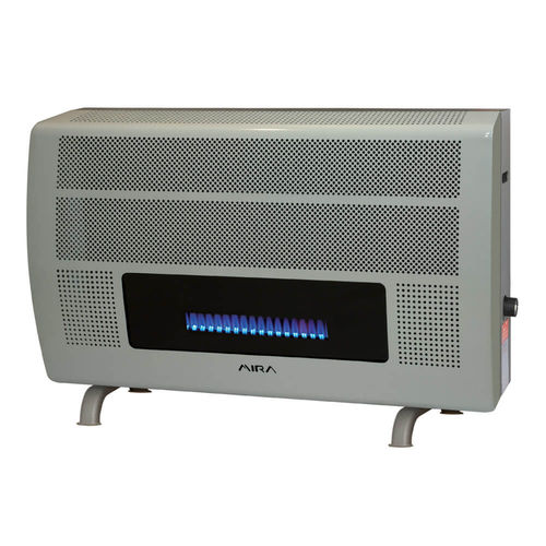 Gasheizkörper - H11 FLOOR 2 - Mira Heating Co. Ltd. - modern / Metall / Glas
