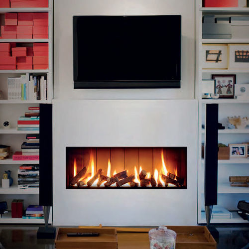 Gaskamin - MF 125 - Mira Heating Co. Ltd. - Einbau / für Wandmontage / Einseitig