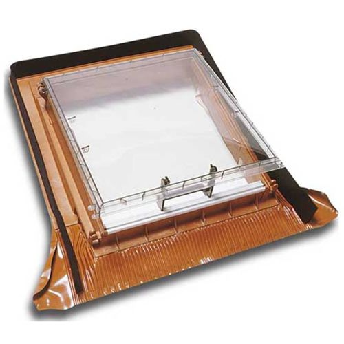 PVC-Dachfenster - Cobert - Schiebe / mit Doppelverglasung / Brandschutz