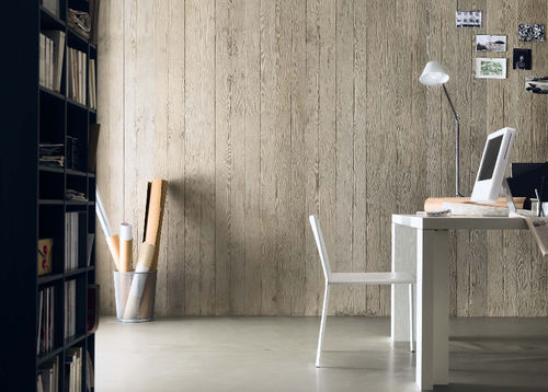 Dekorplatte für Wand - CIMENTO® PLANKING - SAI industry - Beton / Holz / furniert