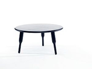 Moderner Couchtisch - PEGGY LEGGY - David design - Holz / rund / für Privatgebrauch