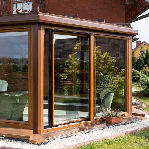 Aluminiumprofil - MB-WG80 - drutex - für Verandas / für Pfosten und Riegel