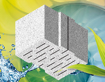 Kalk-Mauerblock - BISOGREEN® - BISOTHERM - Bimsstein / Plan / isolierend