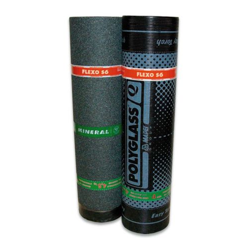 Sicherheits-Abdichtungsbahn - FLEXO S6 - Polyglass Spa - für Dach / für Brückenbau / für Becken