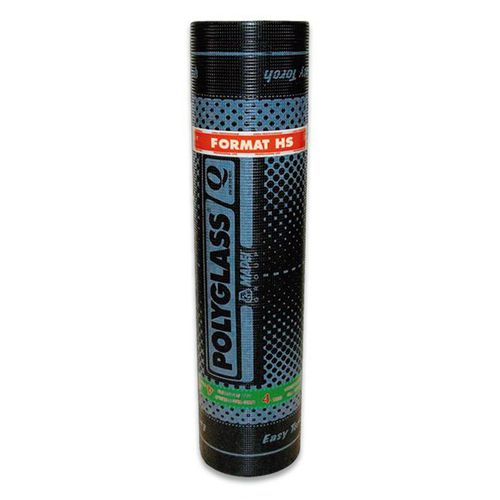 Sicherheits-Abdichtungsbahn - FORMAT HS - Polyglass Spa - für Dach / für Brückenbau / für Becken