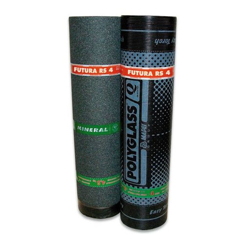 Sicherheits-Abdichtungsbahn - FUTURA RS 4 - Polyglass Spa - für Dach / für Brückenbau / für Becken