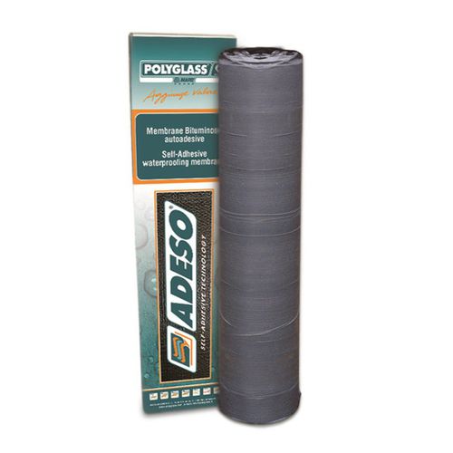 Abdichtungsbahn für Dach - POLYVAP SA - Polyglass Spa - Rollen / selbstklebend / Elastomer
