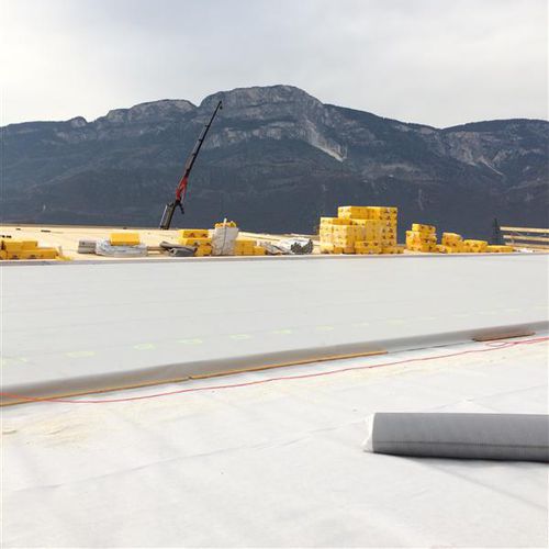 Abdichtungsbahn für Dach - MAPEPLAN® B  - Polyglass Spa - Rollen / Synthetik / PVC-P