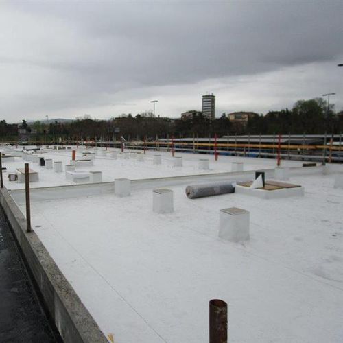 Abdichtungsbahn für Dach - MAPEPLAN® M - Polyglass Spa - Rollen / Synthetik / PVC-P