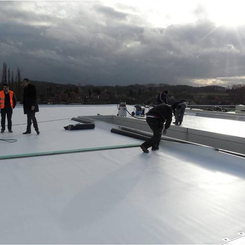 Abdichtungsbahn für Dach - MAPEPLAN® T M - Polyglass Spa - Rollen / flexibel / Synthetik