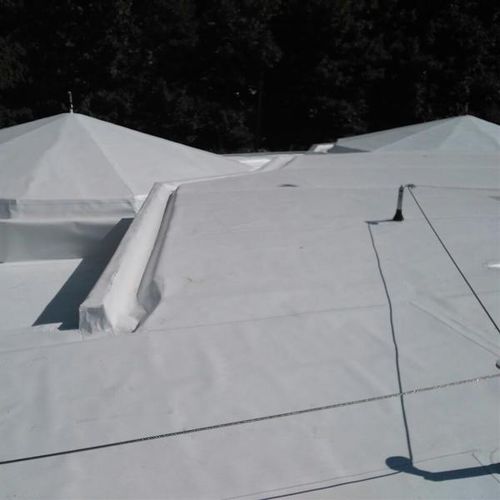Abdichtungsbahn für Dach - MAPEPLAN® T MF - Polyglass Spa - Rollen / flexibel / zweischichtig